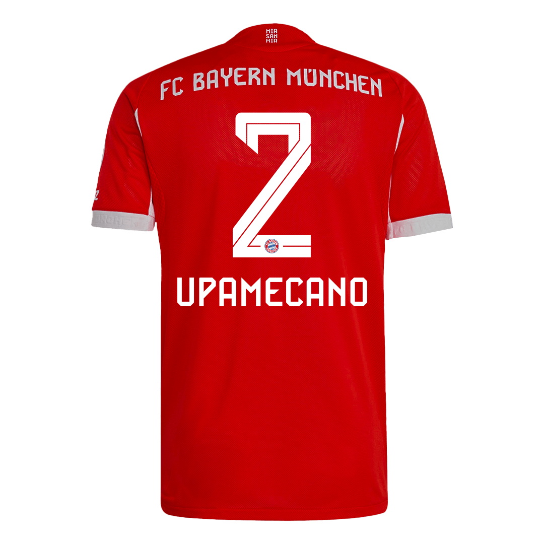 UPAMECANO #2 Bayern Munich Home Authentic Soccer Jersey 2025/26 - Image 4