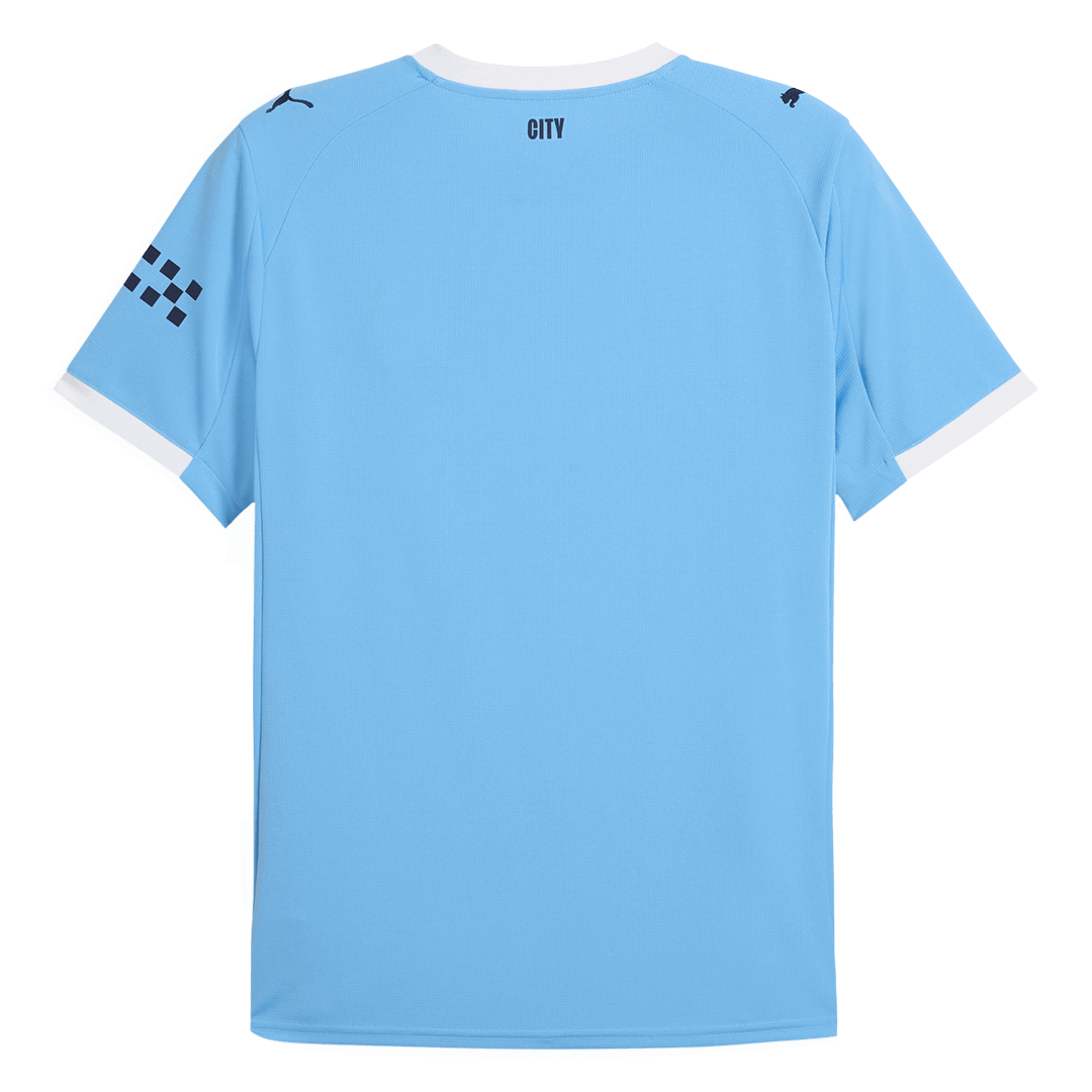 Manchester City Home Soccer Jersey 2025/26 Blue - Image 4