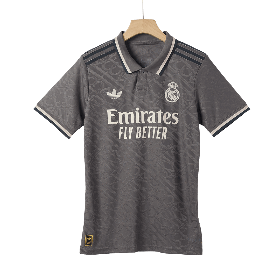 Authentic MBAPPE #9 Soccer Jersey Real Madrid Third Away Shirt 2024/25 - Image 11