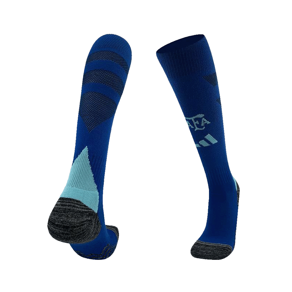 Argentina Away Soccer Socks 2024 Kids