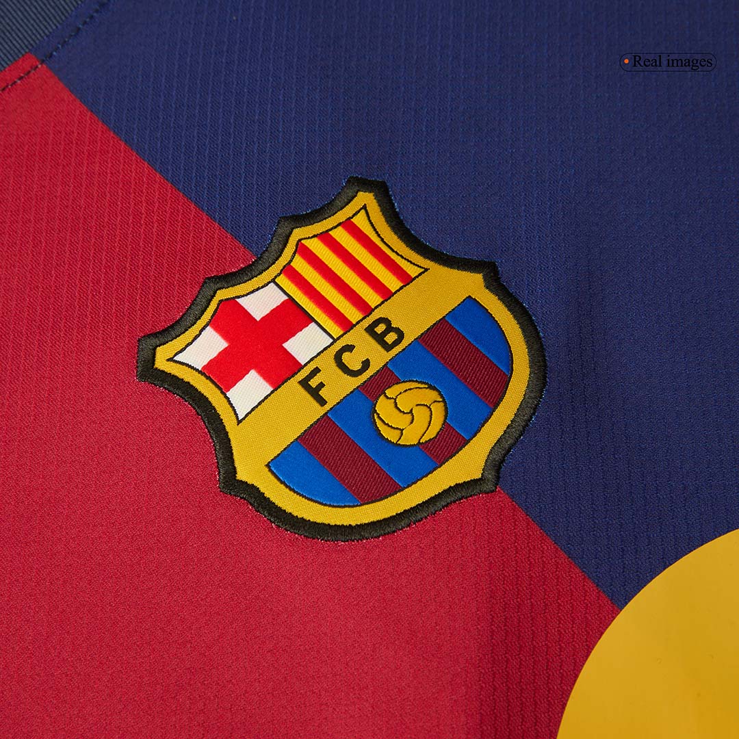 RAPHINHA #11 Barcelona Jersey Custom Soccer Jersey Home 2024/25 -UCL (Spotify Logo Without Text) - Image 9