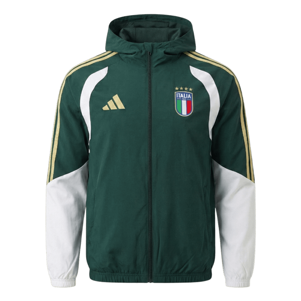 Italy Hoodie Training Tracksuit Jacket 2026 Green