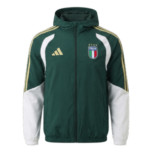 Italy Hoodie Training Tracksuit Jacket 2026 Green