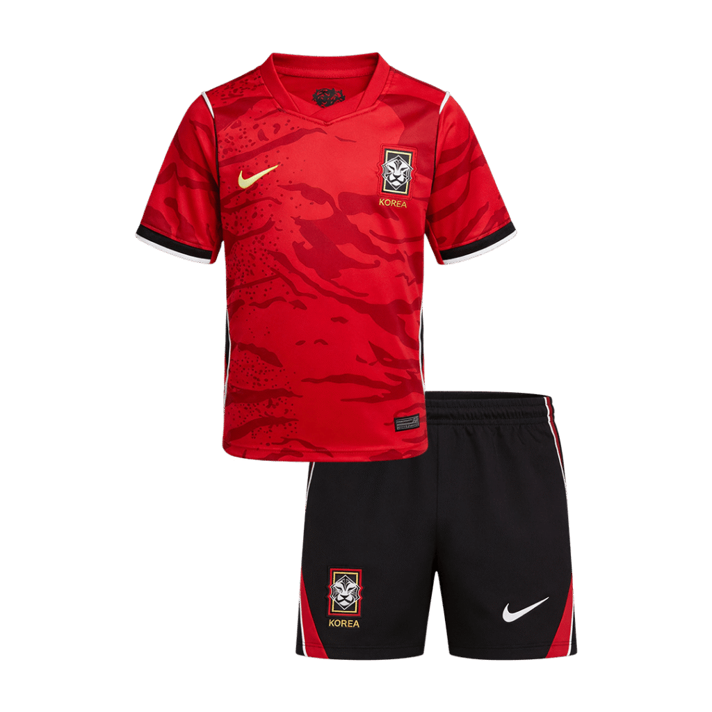 South Korea Home Kids Soccer Jerseys Kit World Cup 2026
