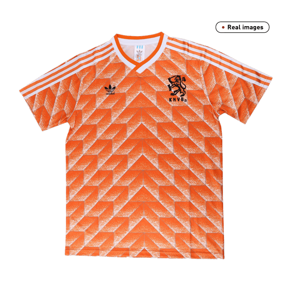 Retro 1988 Netherlands Home Soccer Jersey