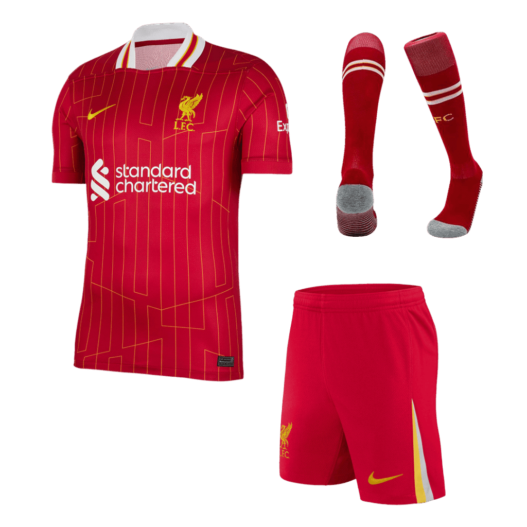 Liverpool Home Jerseys Full Kit 2024/25