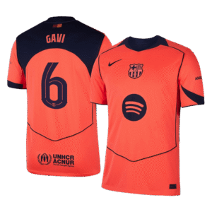 GAVI #6 Barcelona Third Away Soccer Jersey 2025/26 -UCL