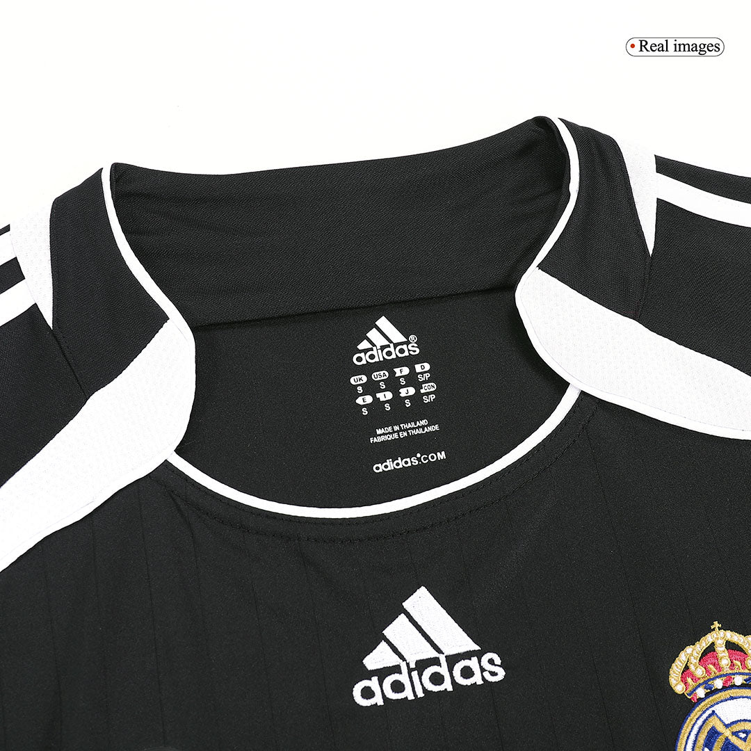SERGIO RAMOS #4 Retro Real Madrid Jersey Away Soccer Shirt 2006/07 - Image 7