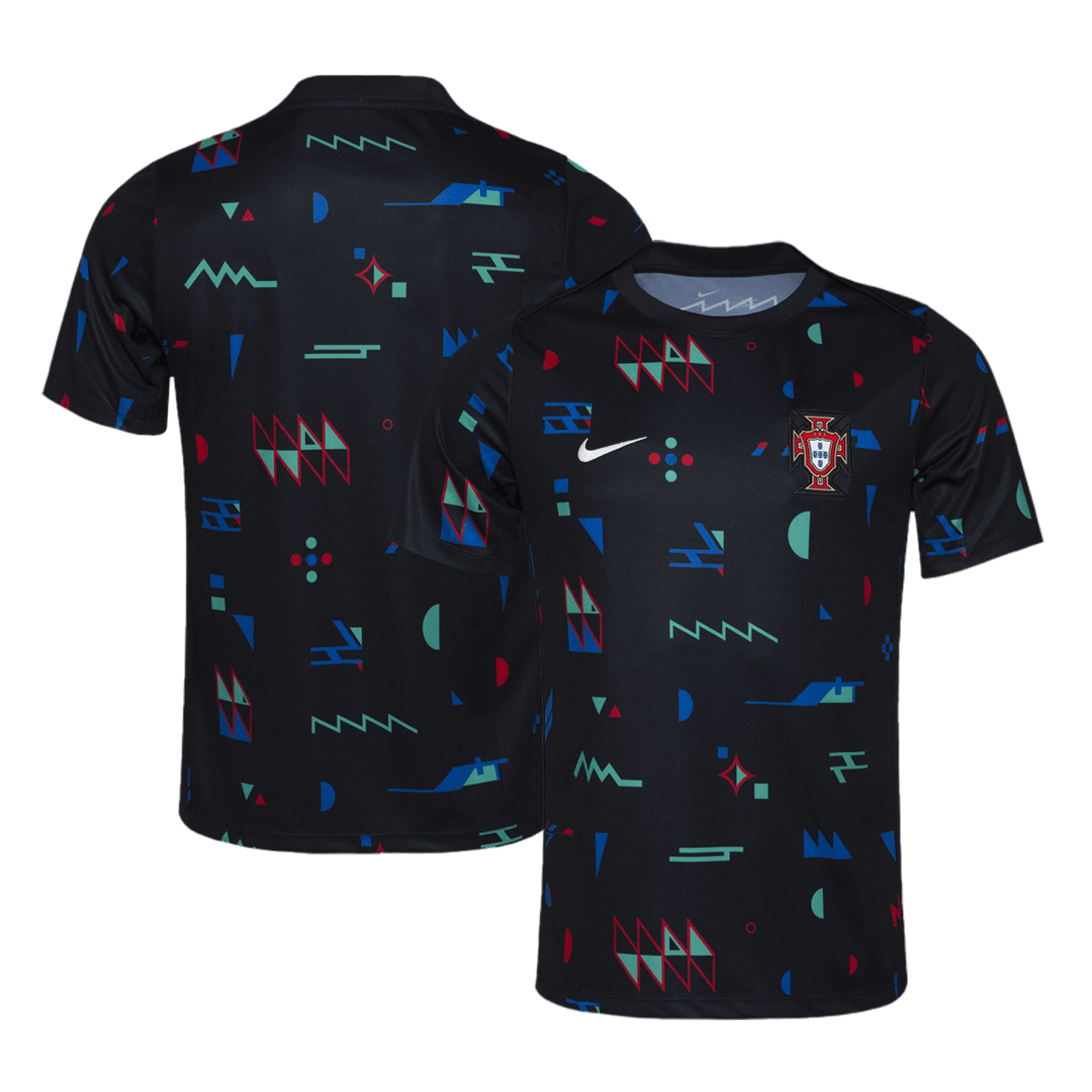 Portugal Pre-Match Soccer Jersey Euro 2024 - Image 9