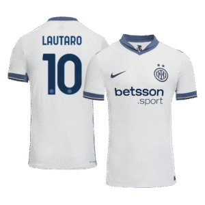 Authentic LAUTARO #10 Inter Milan Away Soccer Jersey 2024/25
