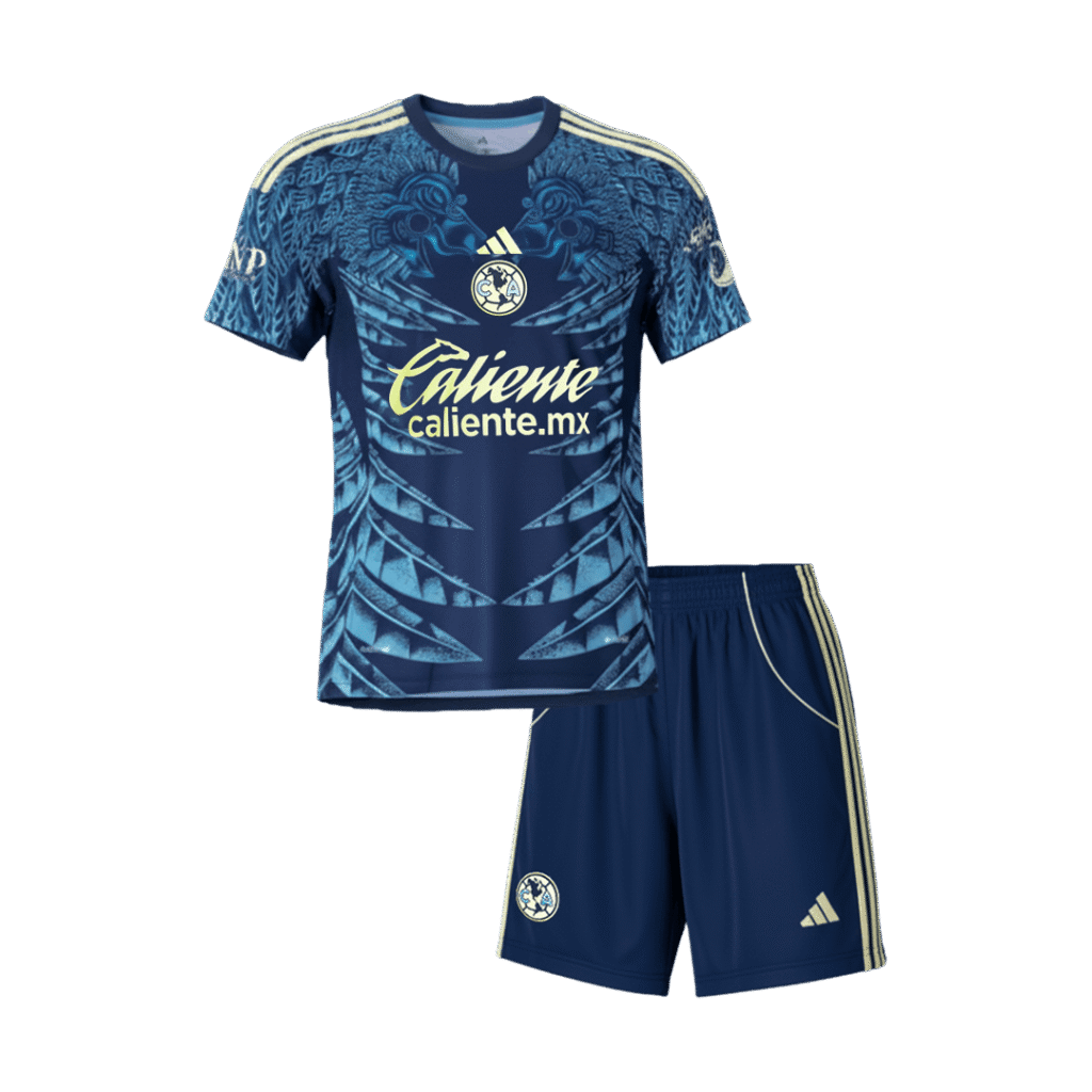 Club America Away Kids Soccer Jerseys Kit 2025/26