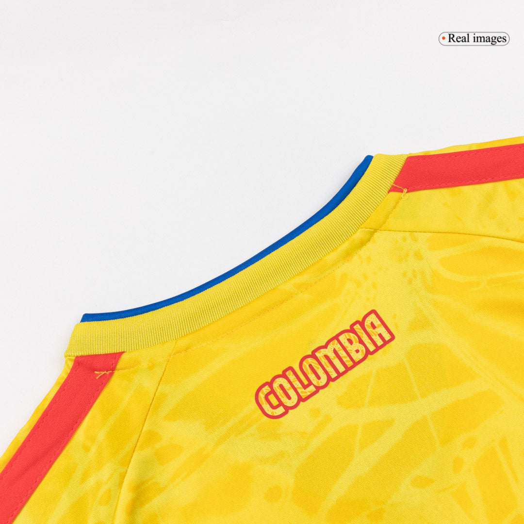 Colombia Home World Cup Kids Soccer Jerseys Kit 2026 - Image 5