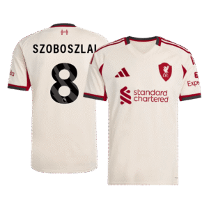 SZOBOSZLAI #8 Liverpool Away Soccer Jersey 2025/26