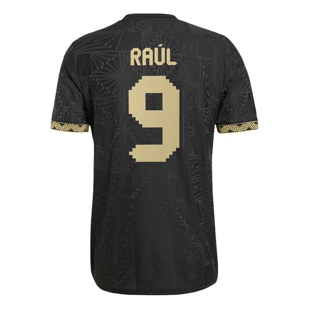 Authentic RAUL #9 Soccer Jersey Mexico Third Away Shirt 2025 Gold Cup - Image 2