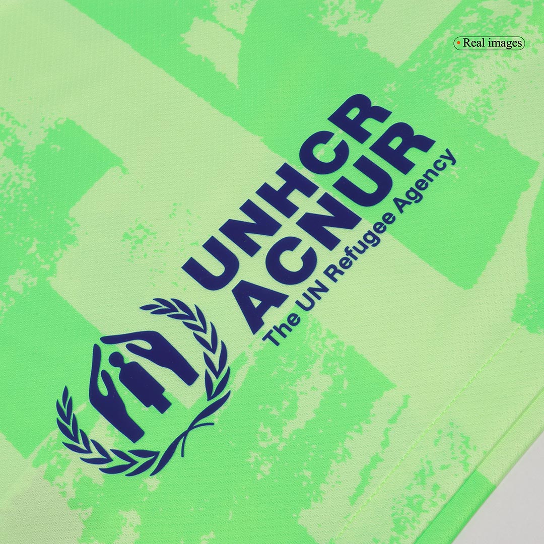 Barcelona Third Away Soccer Jersey Green - UCL (Spotify Logo Without Text) - Image 12
