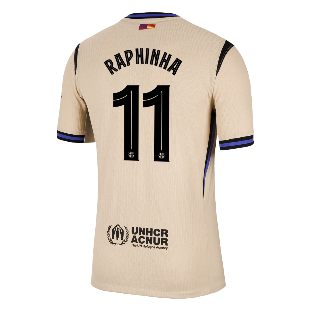 Authentic RAPHINHA #11 Soccer Jersey Barcelona x Kobe Bryant Away Shirt 2025/26 -UCL - Image 6