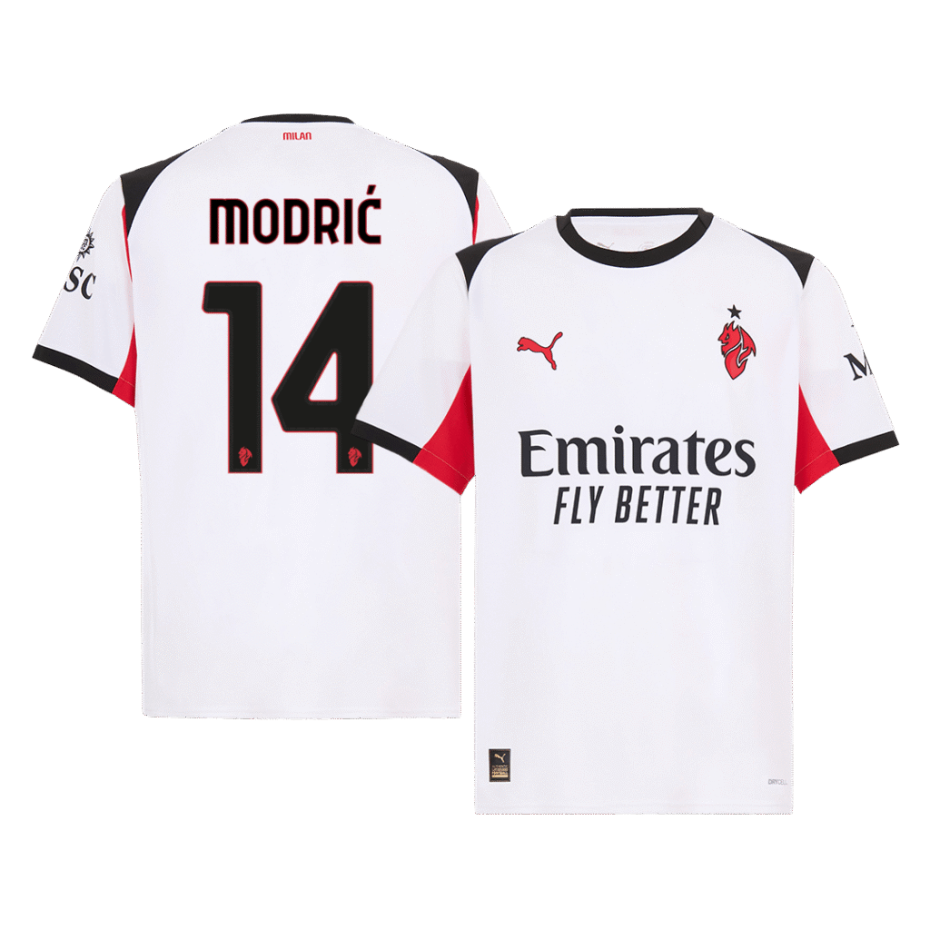 MODRI? #14 AC Milan Away Soccer Jersey 2025/26