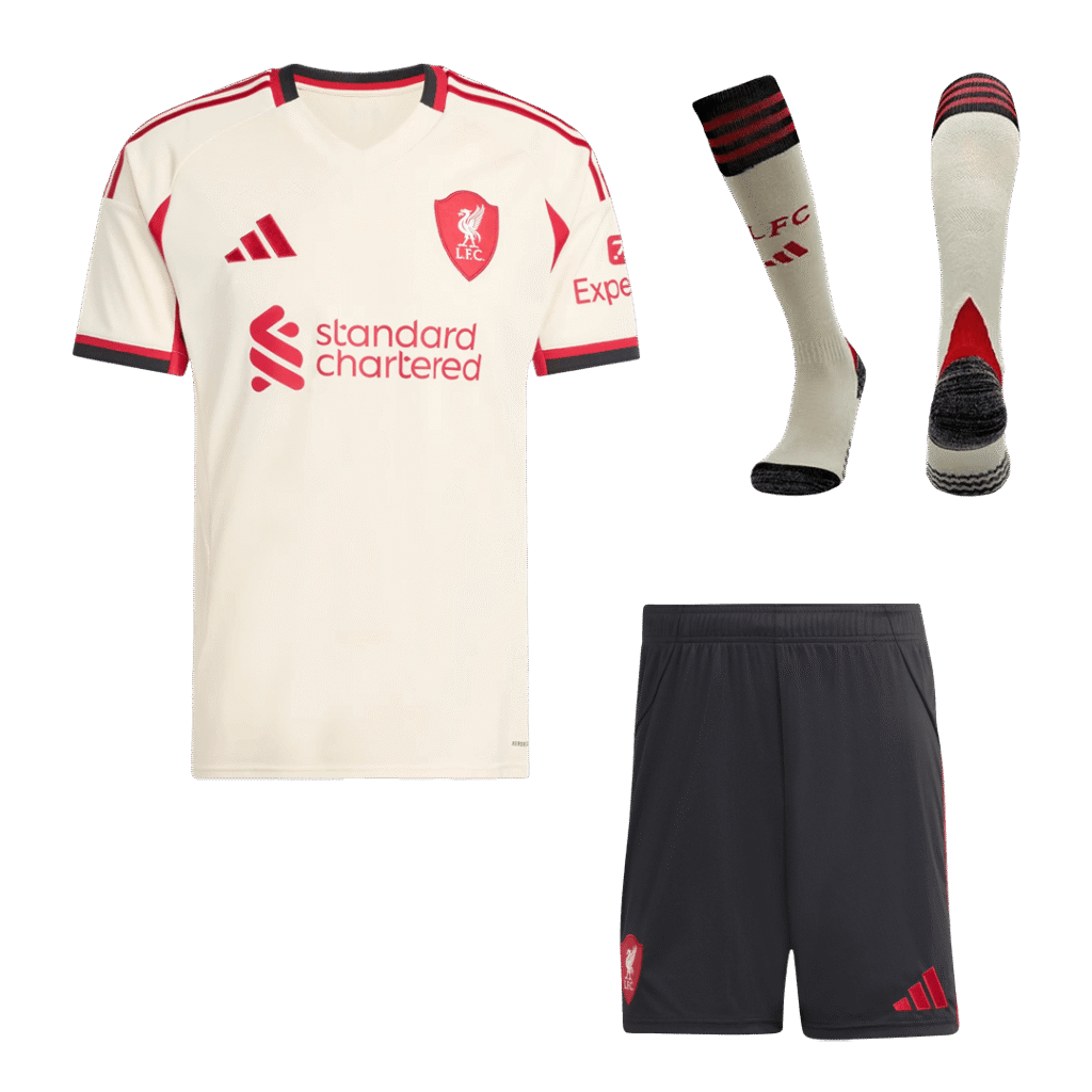 Liverpool Away Jerseys Kit 2025/26