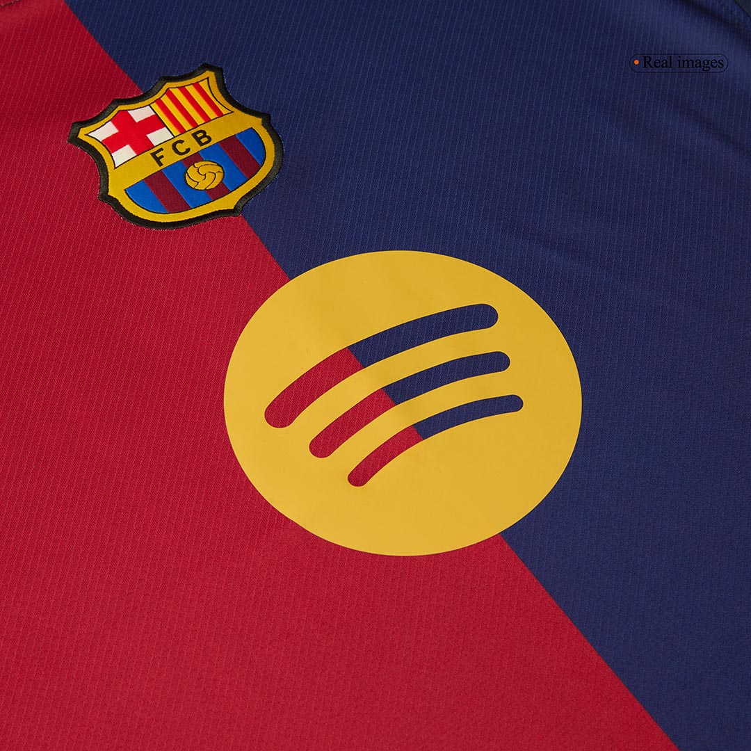 RAPHINHA #11 Barcelona Jersey Custom Soccer Jersey Home 2024/25 -UCL (Spotify Logo Without Text) - Image 10