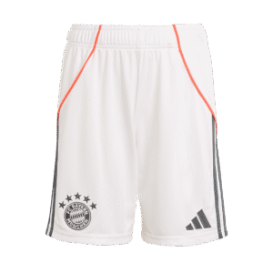Bayern Munich Away Soccer Shorts 2025/26 White