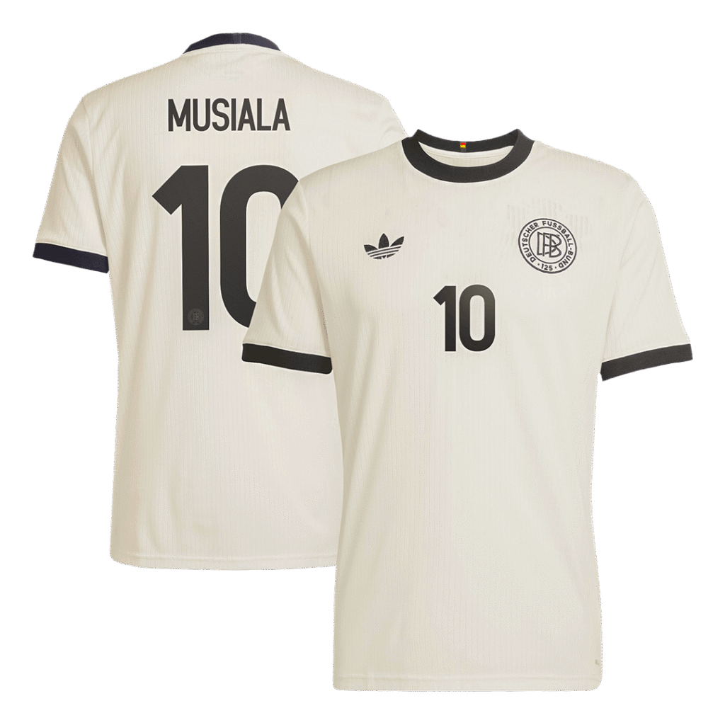 MUSIALA #10 Germany 125th Anniversary Soccer Jersey 2025 White