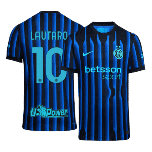LAUTARO #10 Inter Milan Home Authentic Soccer Jersey 2025/26