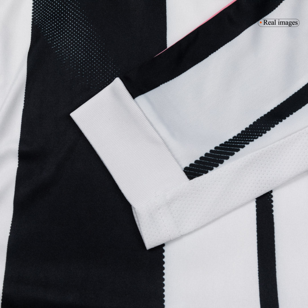 Juventus Long Sleeve Jersey Home Football Shirt 2025/26 - Image 2