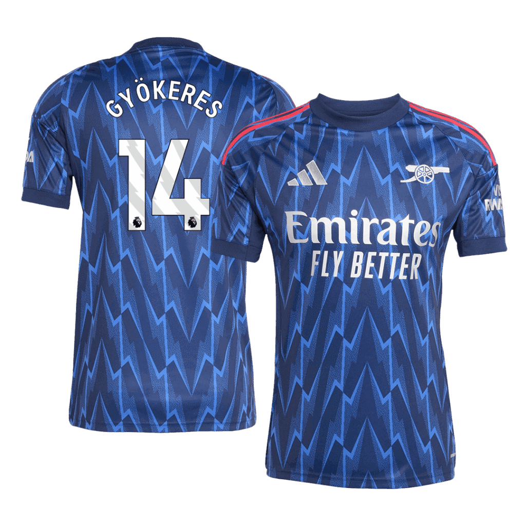 GYÖKERES #14 Arsenal Away Soccer Jersey 2025/26