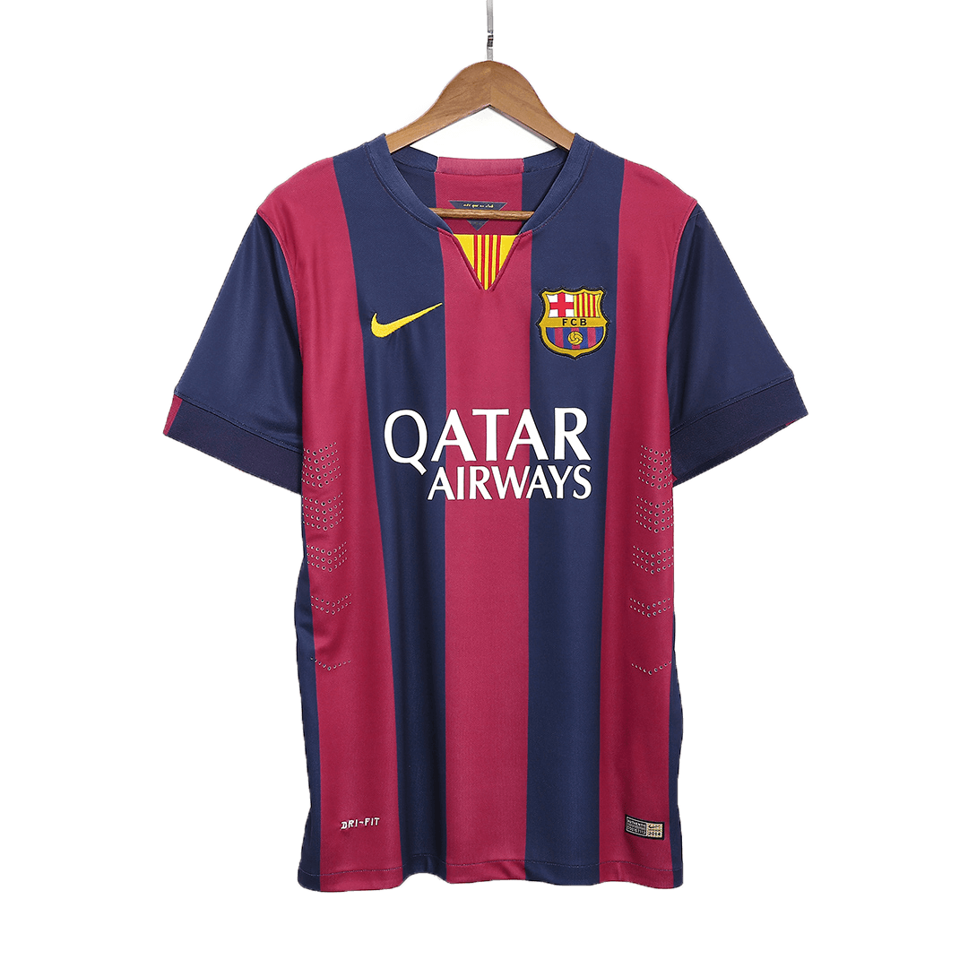 Retro Soccer Jersey Barcelona Home 2014/15 - Image 10