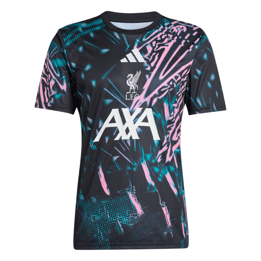 Liverpool Pre-Match Soccer Jersey 2025/26 Black