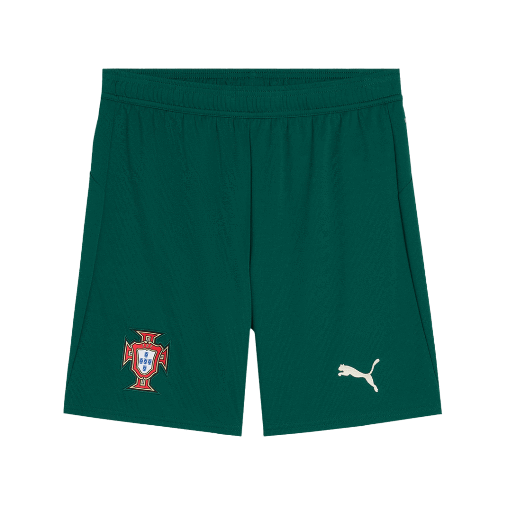 Portugal Home Soccer Shorts 2025