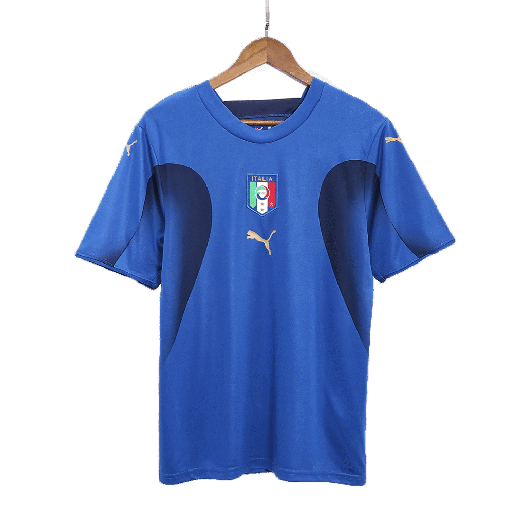 Retro 2006 Italy Home Soccer Jersey
