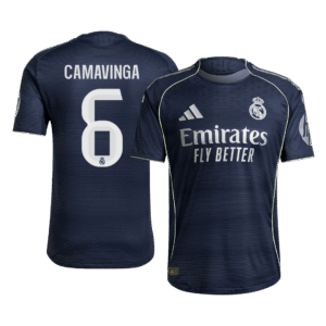 CAMAVINGA #6 Real Madrid Away Authentic Soccer Jersey 2025/26