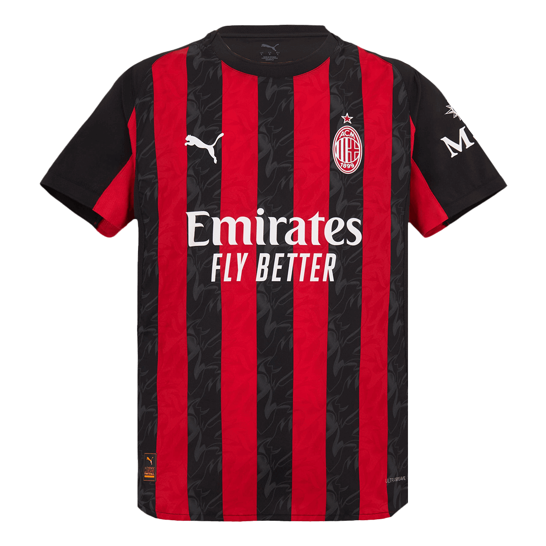 AC Milan Authentic Home Soccer Jersey 2025/26 - Image 2