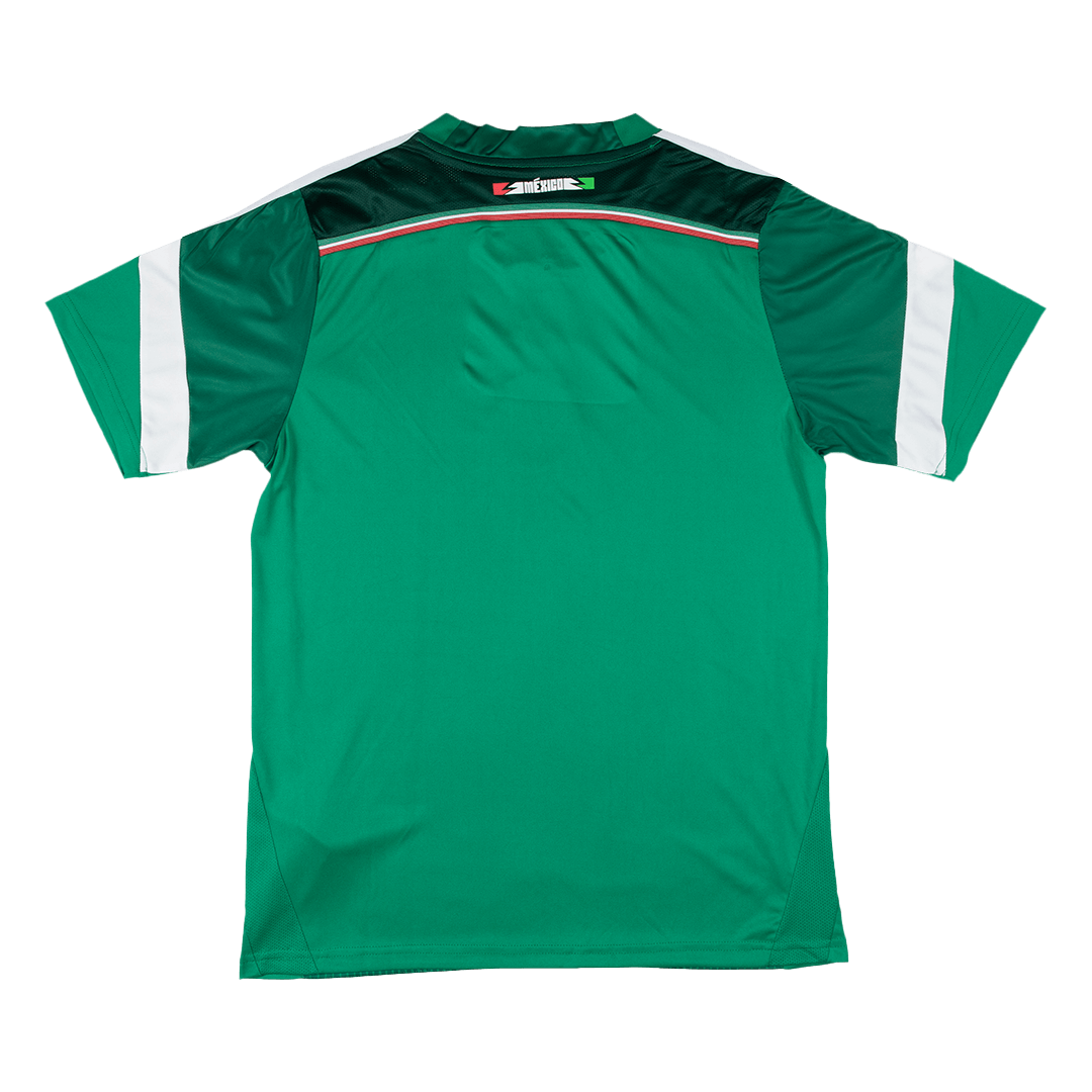 Retro Soccer Jersey Mexico Home 2014 - Image 7