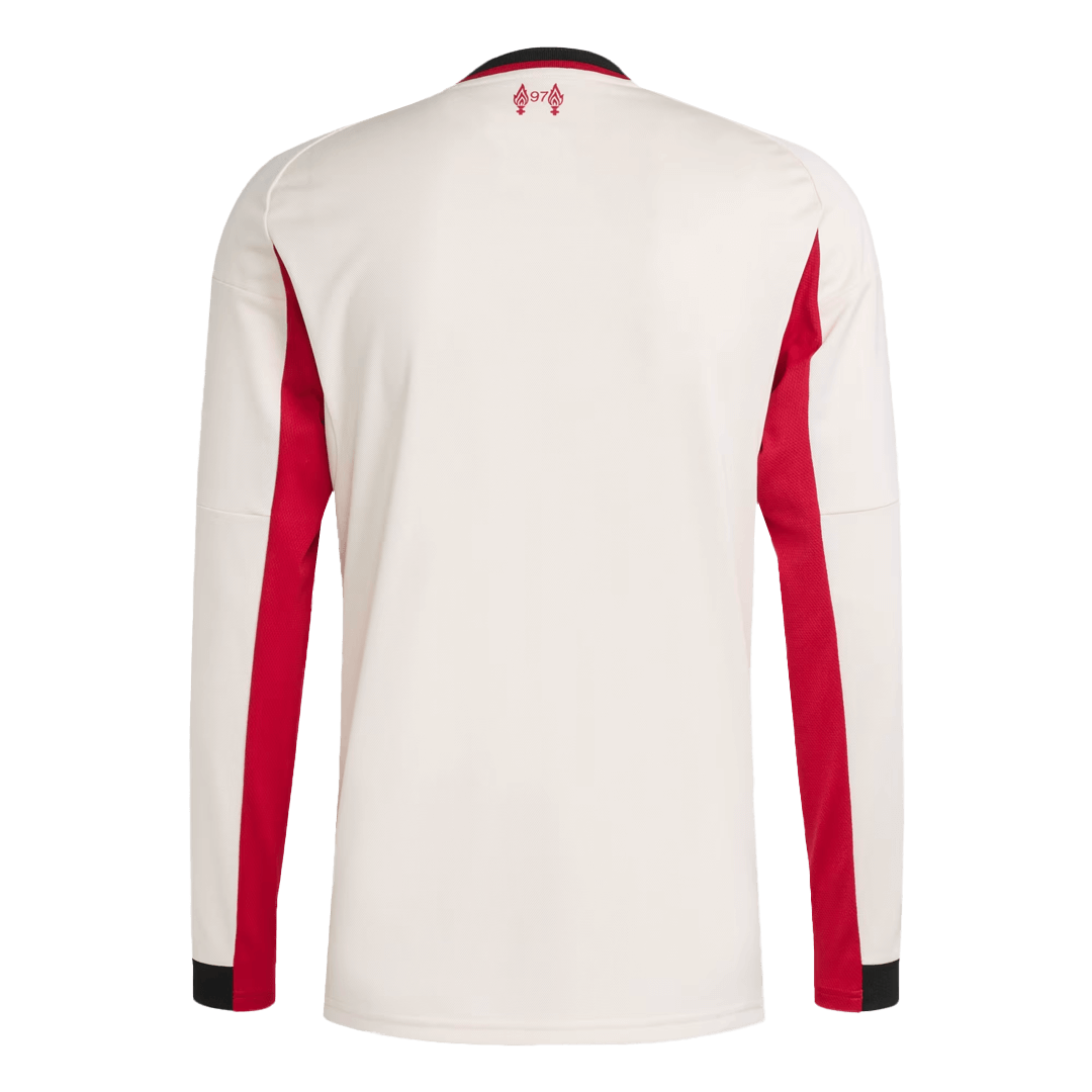 Liverpool Away Long Sleeve Soccer Jersey 2025/26 - Image 3