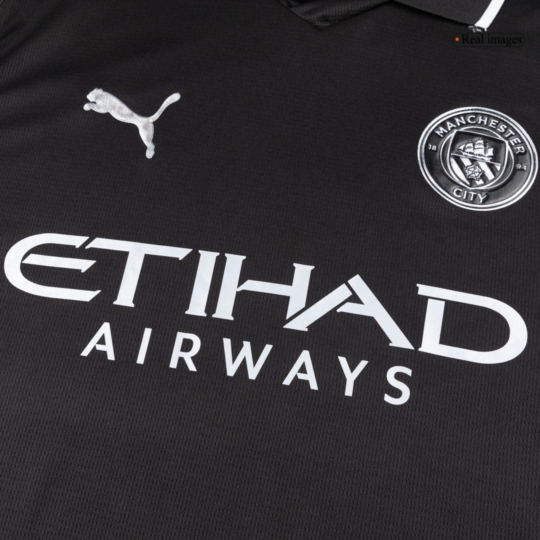 Manchester City Away Long Sleeve Jersey 2025/26 - Image 4