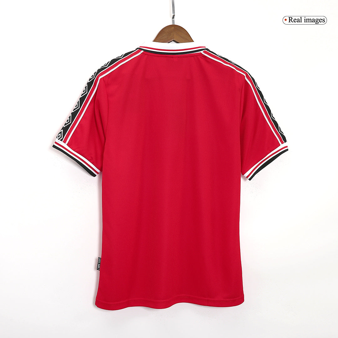 Retro Soccer Jersey Manchester United Home 98/00 - Image 10