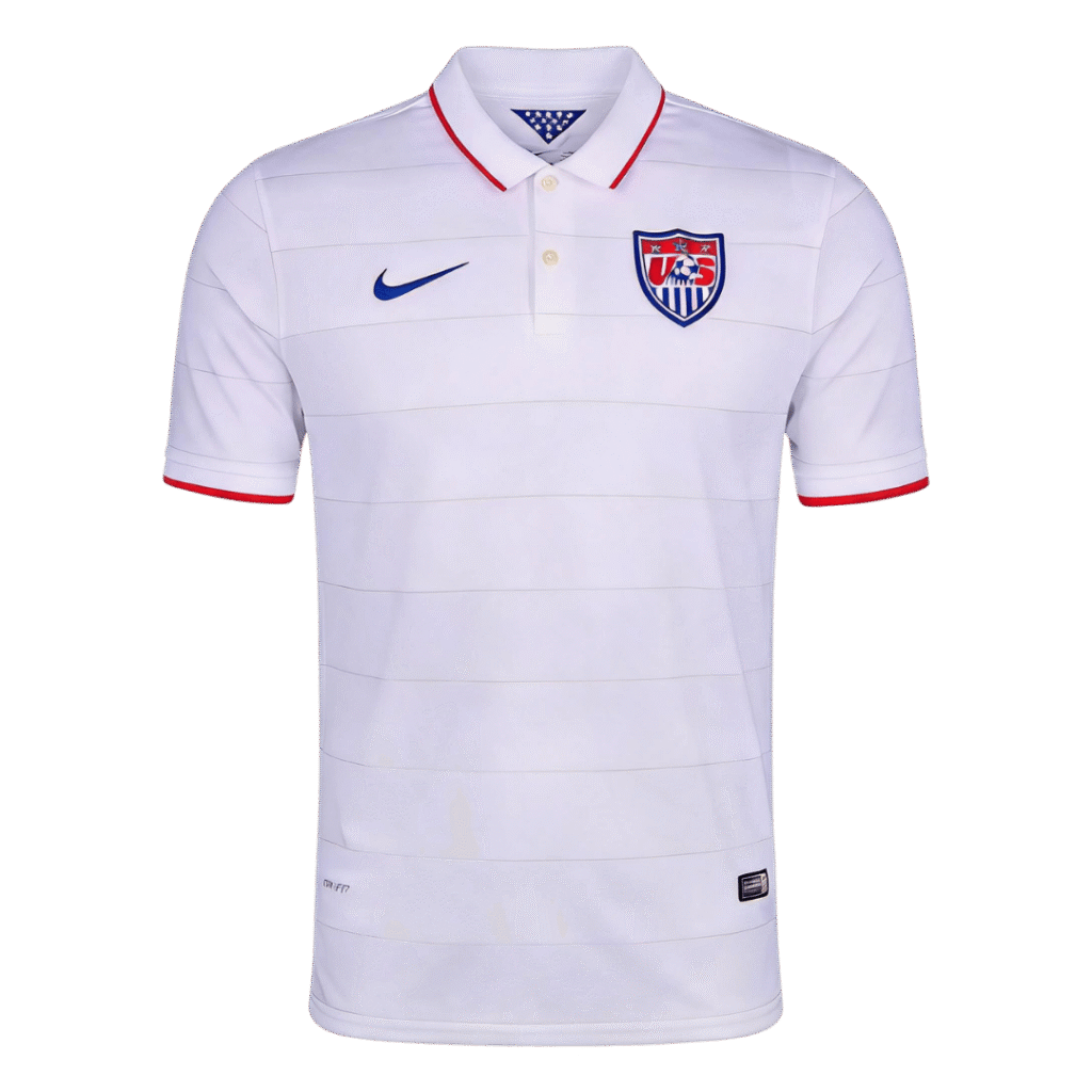 Retro Soccer Jersey USA Home 2014/15