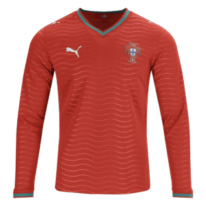 Portugal Home Long Sleeve Player Version Jersey World Cup 2026