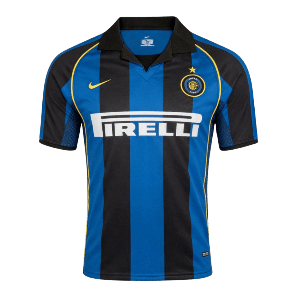 Retro Soccer Jersey Inter Milan Home 2001/02
