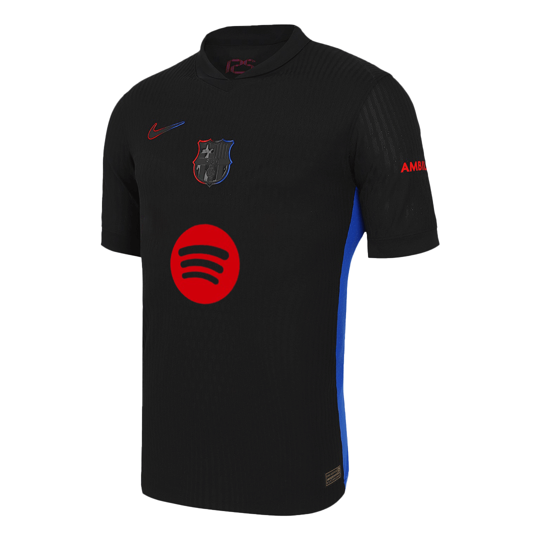 Authentic RAPHINHA #11 Barcelona Soccer Jersey Away Shirt 2024/25 Spotify Logo Without Text - Image 3