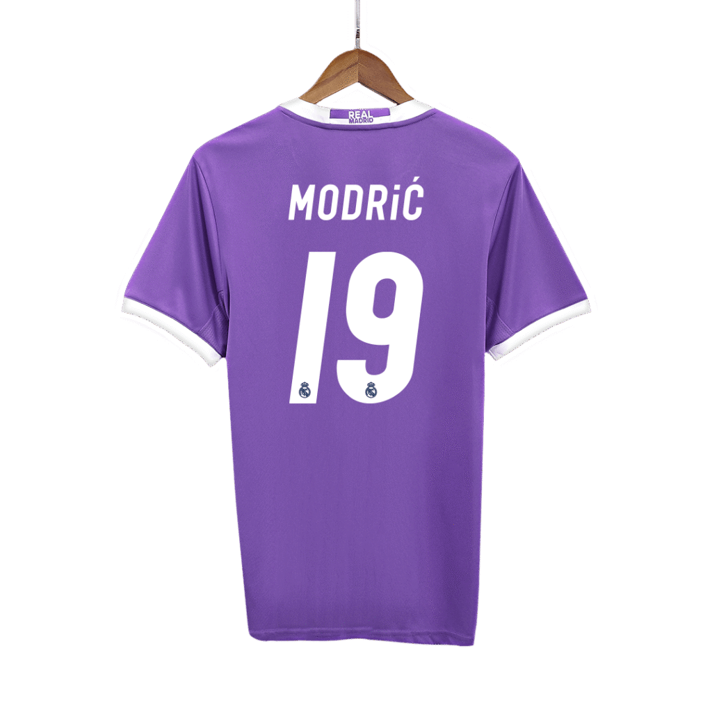 MODRIC #19 Real Madrid Retro Jersey Away Soccer Shirt 2016/17
