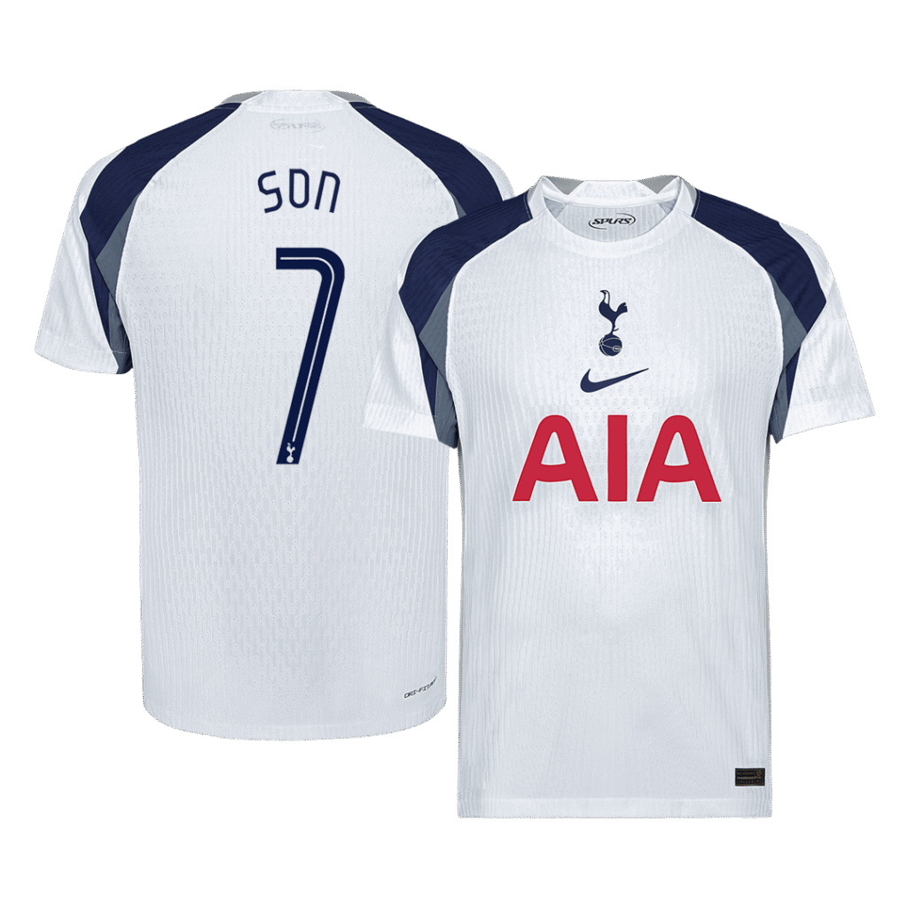 SON #7 Tottenham Hotspur Home Player Version Jersey 2025/26 - UCL