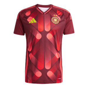 Men's Germany Away Soccer Jersey 2025 Red - Women's Euro