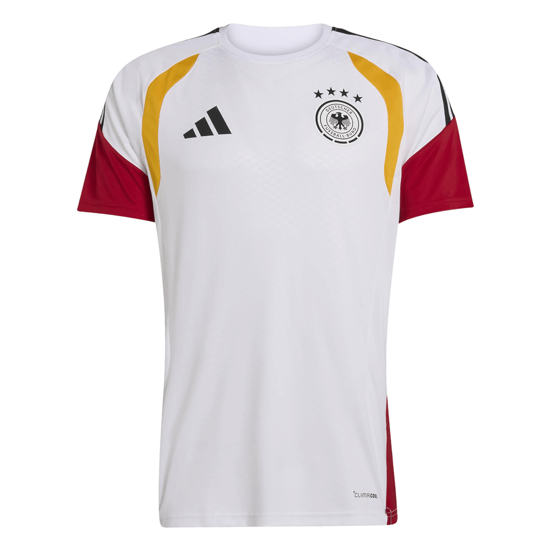 Germany Pre-Match Soccer Jersey World Cup 2026 White - Image 2