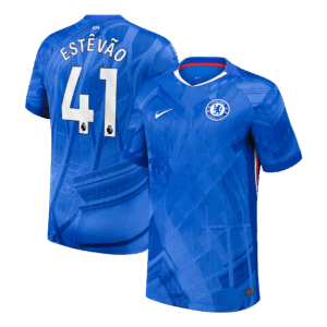 ESTÊVÃO #41 Chelsea Home Soccer Jersey 2025/26