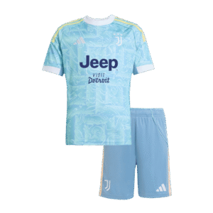 Juventus Away Kids Soccer Jerseys Kit 2025/26