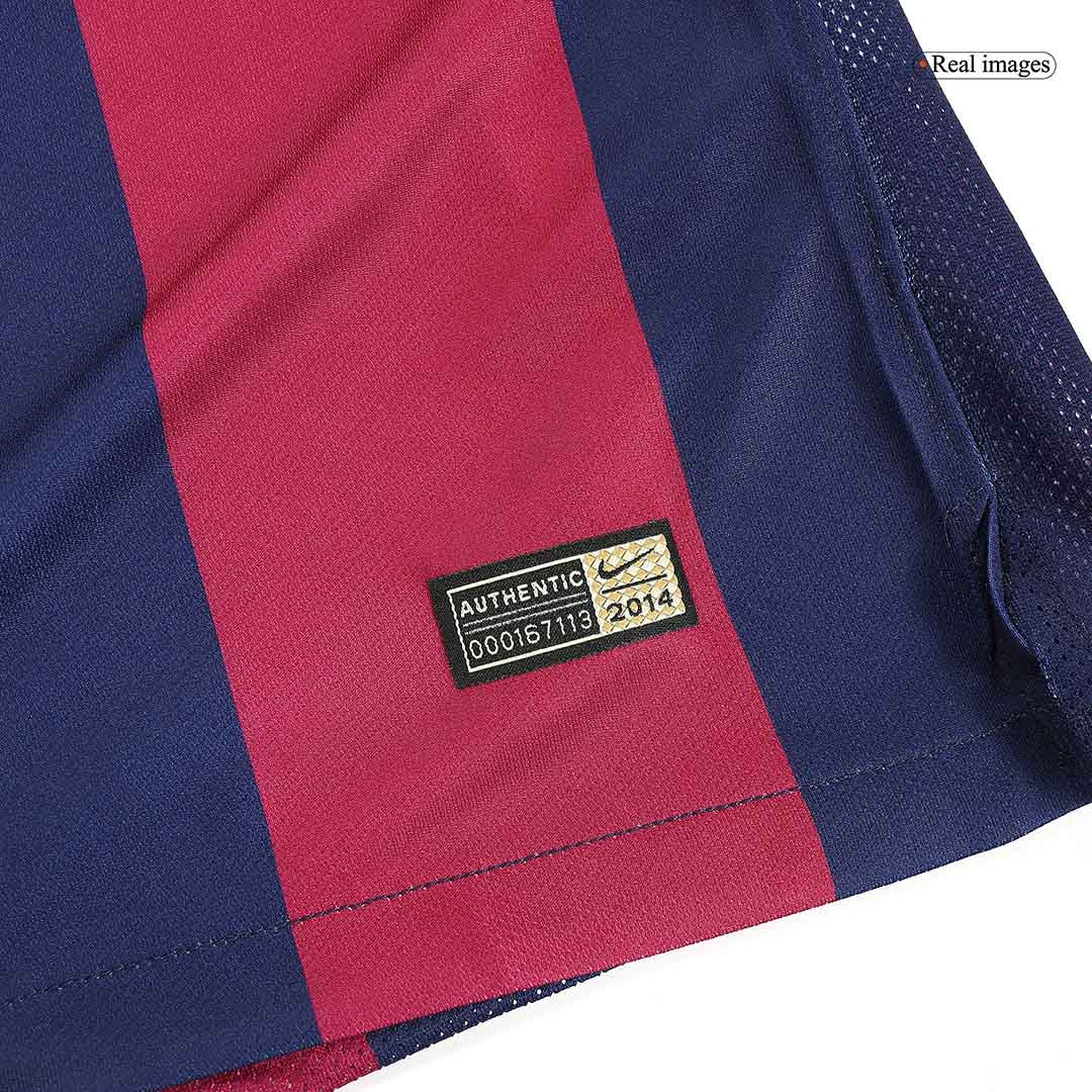 Retro Soccer Jersey Barcelona Home 2014/15 - Image 2
