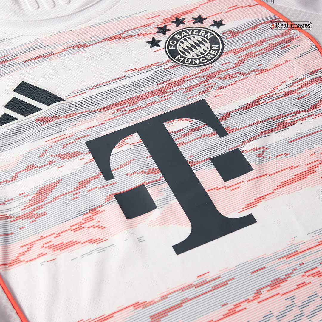 Authentic KANE #9 Bayern Munich Away Soccer Jersey 2025/26 White - Image 6